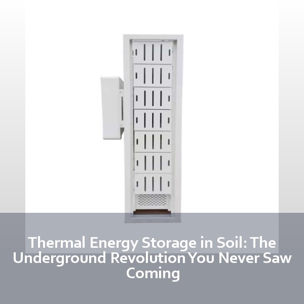Thermal Energy Storage in Soil: The Underground Revolution You Never Saw Coming